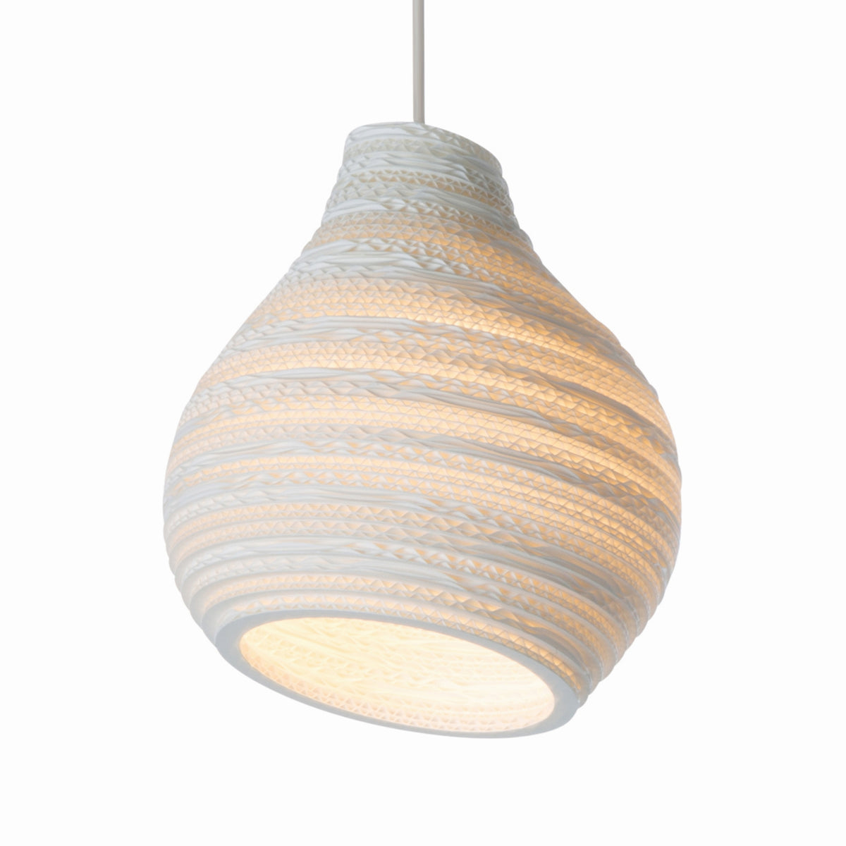 Graypants Scraplights White Hive Pendant Light