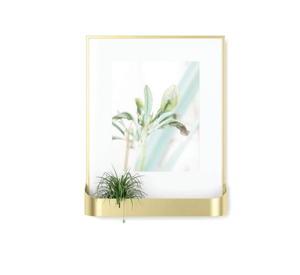 Umbra Matinee 8x10 Photo Frame Matte Brass