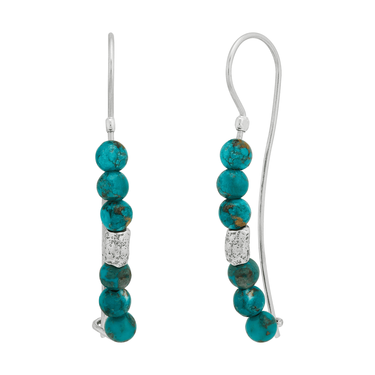 Silpada - Silpada 'Sea Drop' Sterling Silver Turquoise Earrings