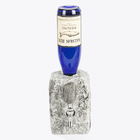 Funky Rock Designs Stone Drink Dispenser with Stand