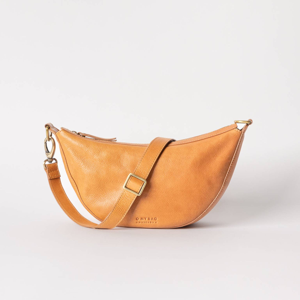 O My Bag Amsterdam Leo Handbag Crossbody - Wild Oak / Soft Grain Leather