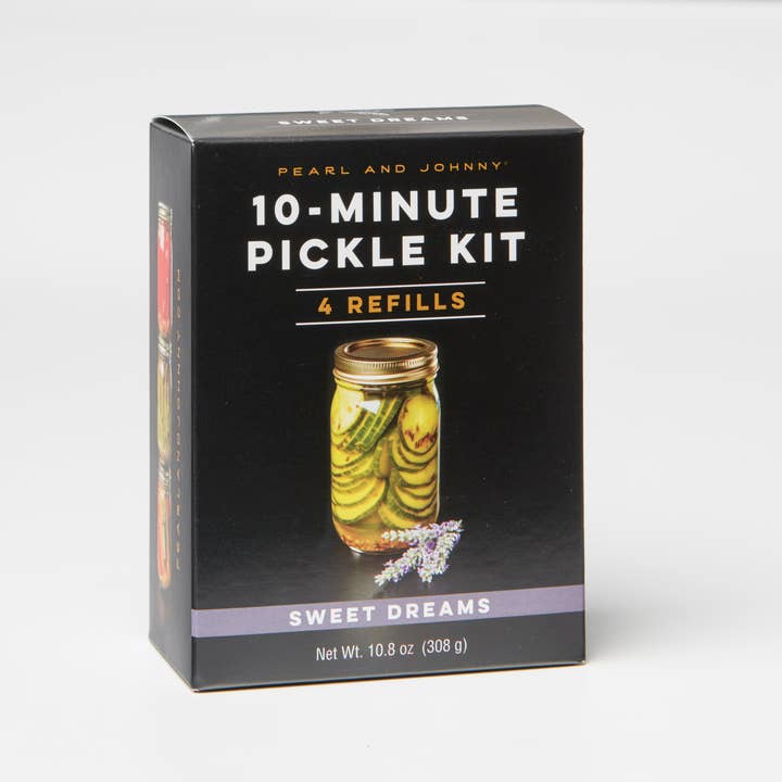 Pearl & Johnny Pickle Kit Refills - Dill-icious, Fire & Spice & Sweet Dreams