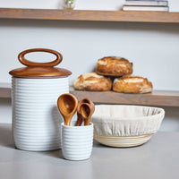 Nambe Breaking Bread Proofing Basket w/Liner