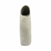 Gray Ceramic Decorative Vase - Ring Shape