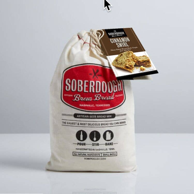 Soberdough Cinnamon Swirl Beer Bread Mix