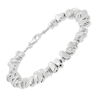 Silpada 'Collected Beauty'  Silver Hematite Bracelet