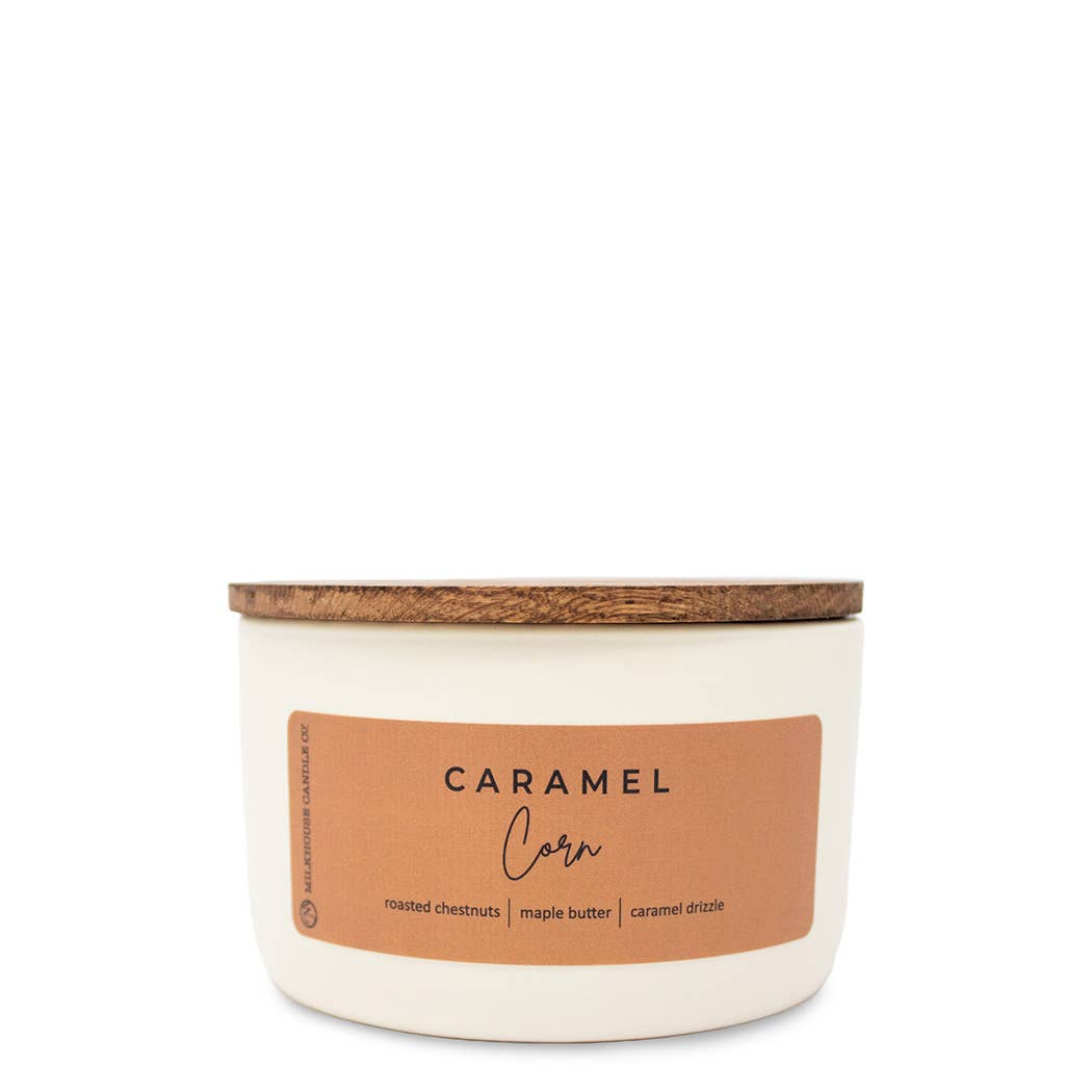Milkhouse Candle Co. Caramel Corn Signature Statement Candle 10 oz