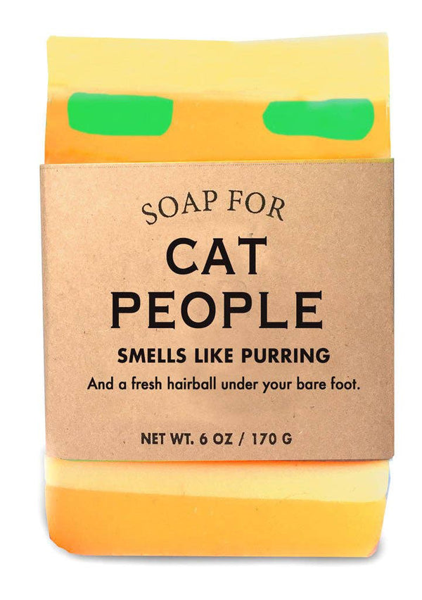 Whiskey River Soap Co. A Soap for Cat People | Funny Soap