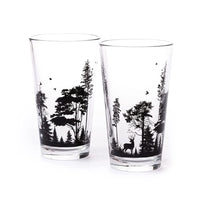 Forest Animals Pint Glass