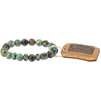 Scout African Turquoise Stone Bracelet - Stone of Transformation