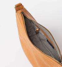 O My Bag Amsterdam Leo Handbag Crossbody - Wild Oak / Soft Grain Leather