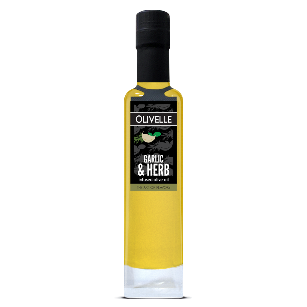 Olivelle Garlic & Herb Olive Oil 100ml.