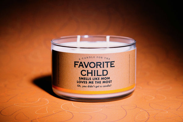 Whiskey River Soap Co. A Candle for the Favorite Child | Funny Candle