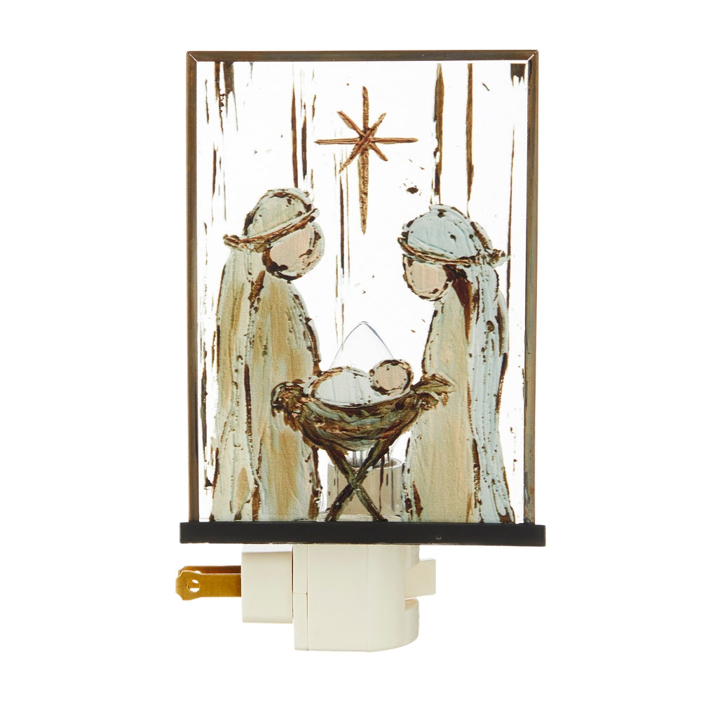 Raz Imports Holy Family Night Light 6.25"