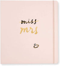 Kate Spade New York Blush Pink Bridal Wedding Planner Organizer Ring Binder, Miss to Mrs.