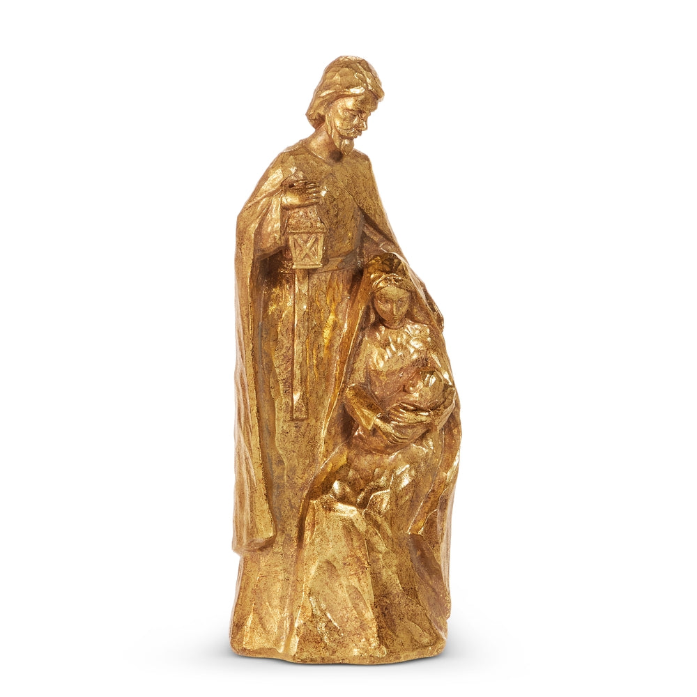Raz Imports Gilded Holy Family Nativity 11.25"