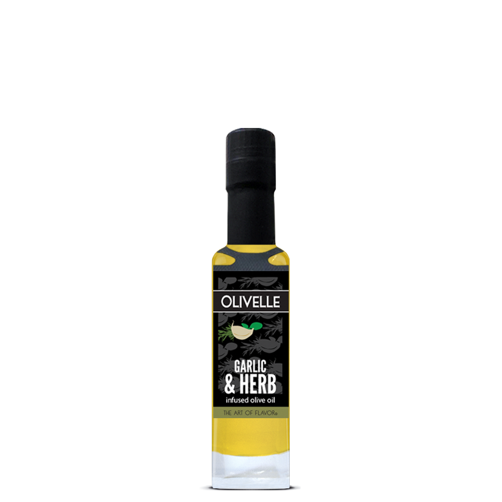 Olivelle Garlic & Herb Olive Oil 100ml.