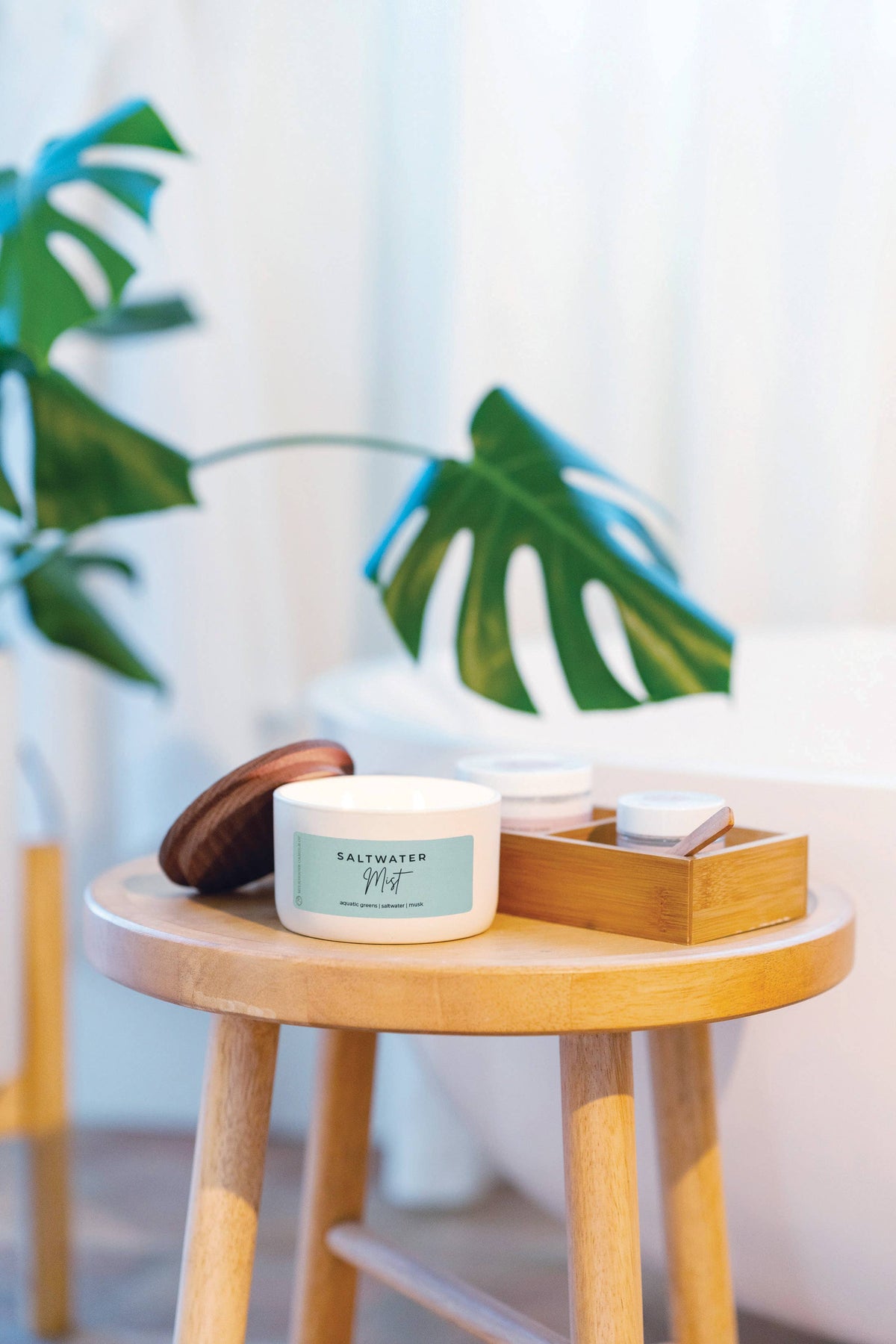 Milkhouse Candle Co. Saltwater Mist Signature Statement Candle 10 oz