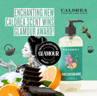 Caldrea Orange Blossom Bamboo Hand Soap with Aloe Vera & Olive Oil