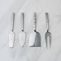 Stainless Cheese Set - 6" set of 4