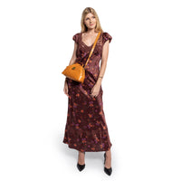Old Trend Gypsy Soul Leather Crossbody Bag - Chestnut