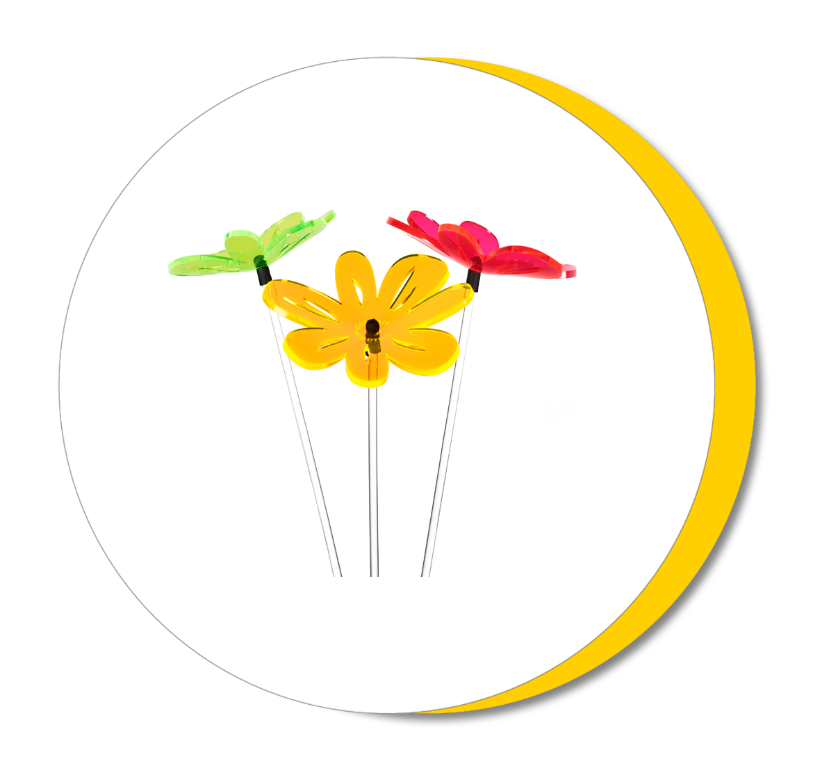 Sunbouquet | Nea | Small wavy disc - Happy Trio