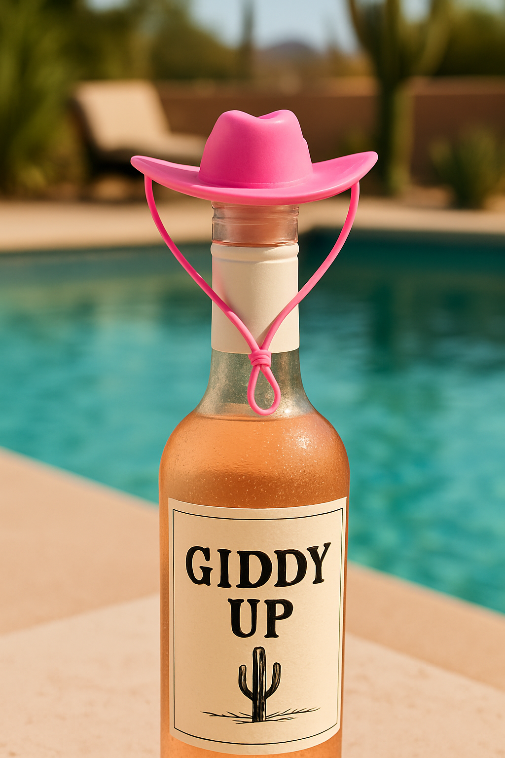 NPW Western Giddy Up Wine Stopper