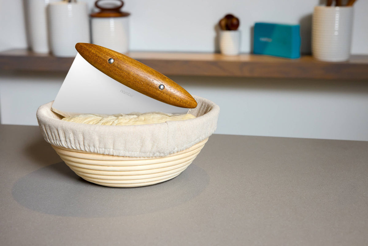 Nambe Breaking Bread Proofing Basket w/Liner