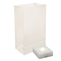 Luminaria Kit with Timer Battery-Operated  - Set of 6