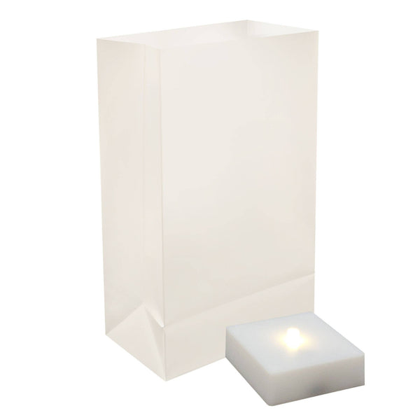 Luminaria Kit with Timer Battery-Operated  - Set of 6