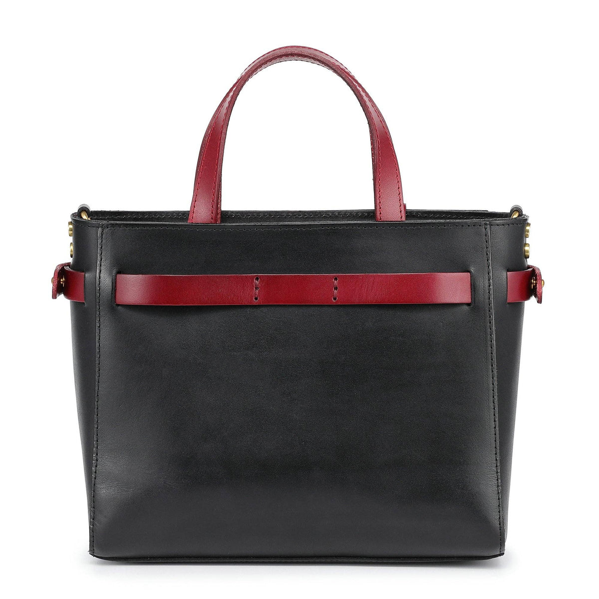 Old Trend Westland Leather Mini Tote Bag - Black