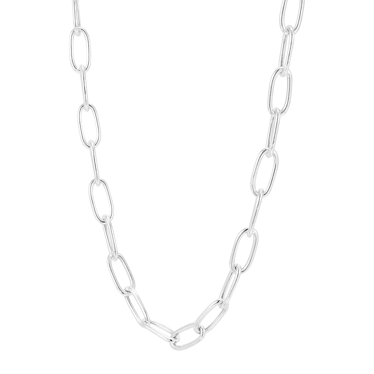 Silpada Favorite Choice Paperclip Necklace, Sterling Silver