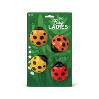 Fred Bag Ladies - Ladybug Bag Clips - Set of 4