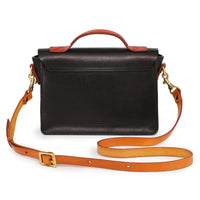 Old Trend Aster Mini Leather Satchel - Aqua or Black