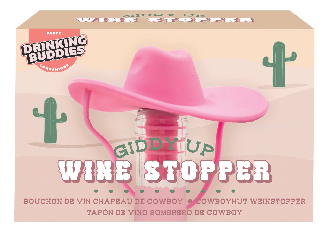 NPW Western Giddy Up Wine Stopper - Thumbnail 4