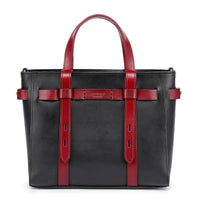 Old Trend Westland Leather Mini Tote Bag - Black
