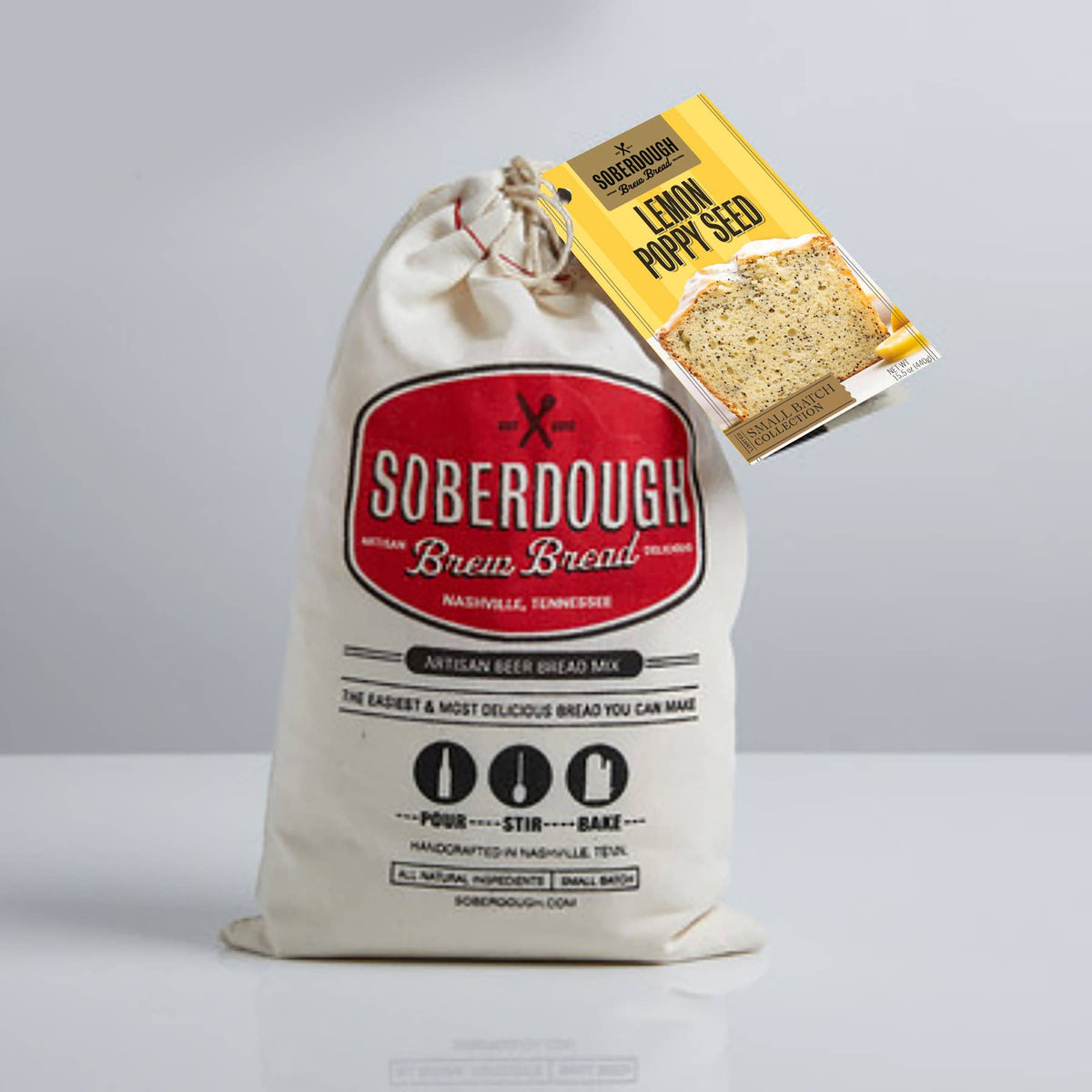 Soberdough Lemon Poppy Seed Beer Bread Mix