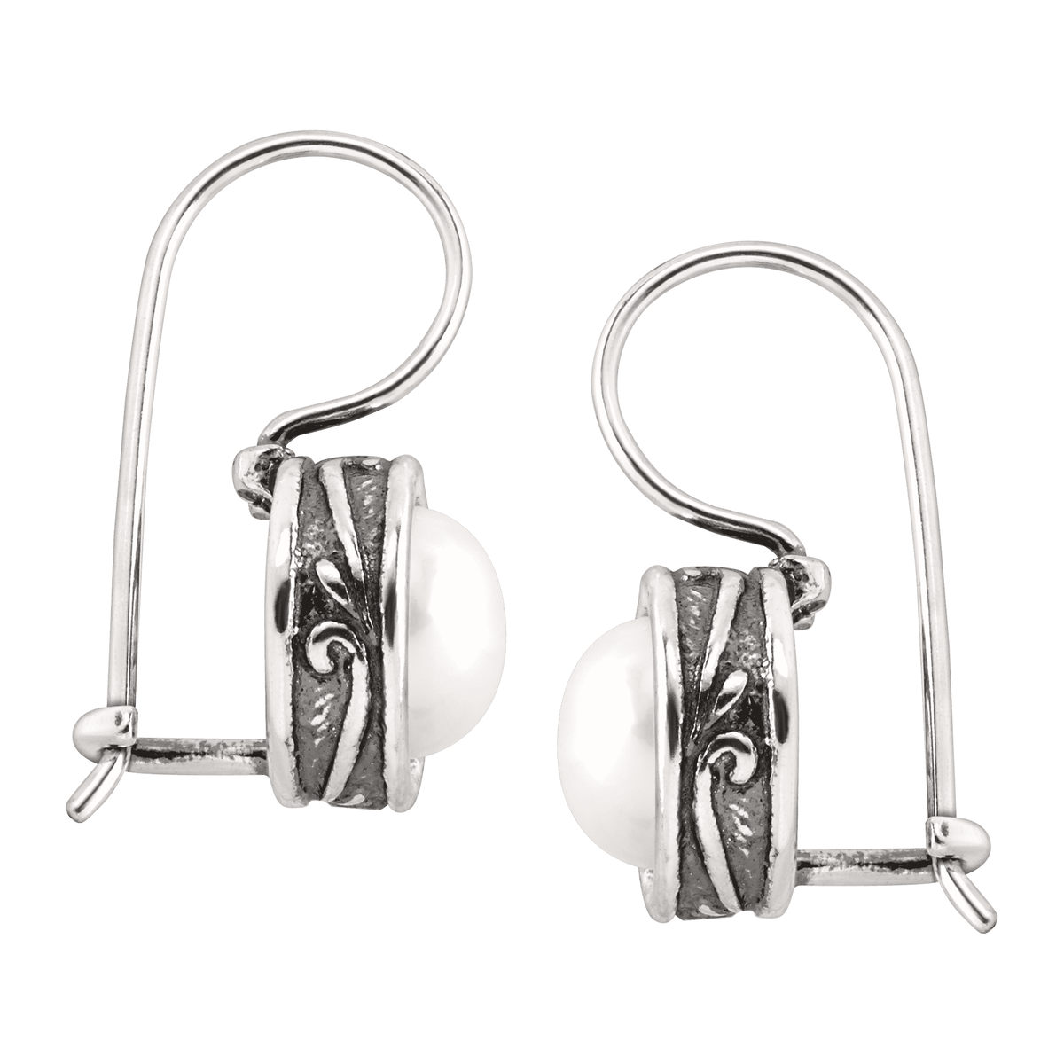 Silpada 'Modern Fairytale' Fresh Water Pearl Drop Earrings in Sterling Silver
