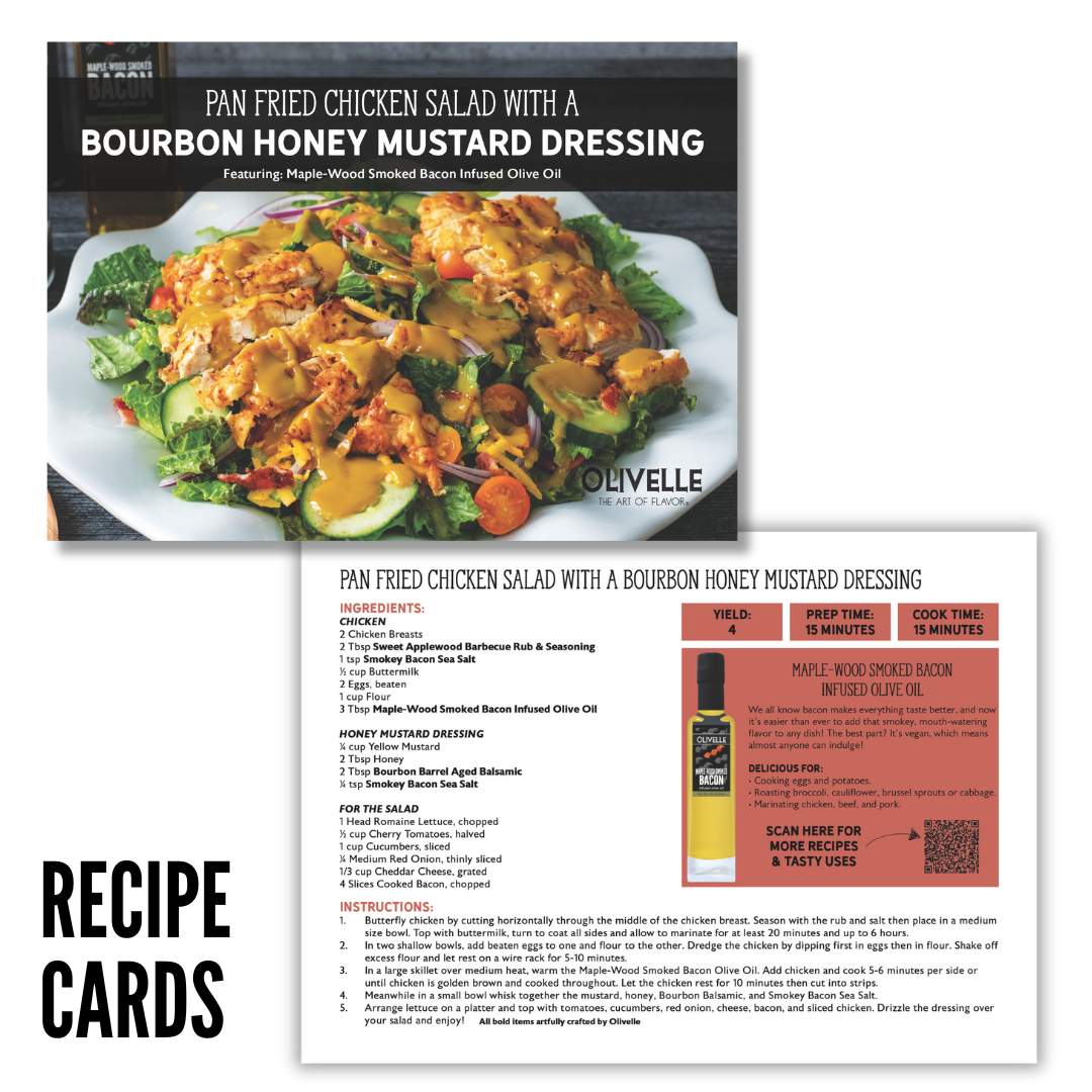 Olivelle Maple Wood Smoked Bacon Infuse Olive Oil 100ml.