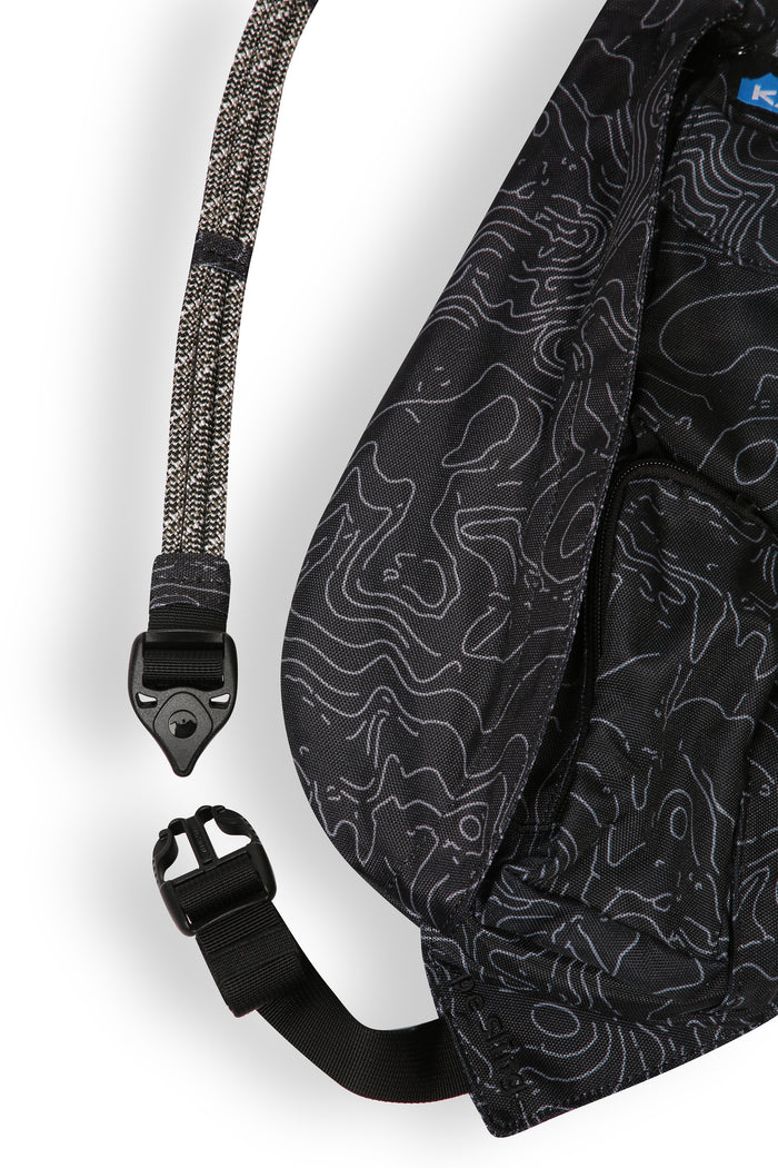 Kavu Mini Rope Sling - Black Topo