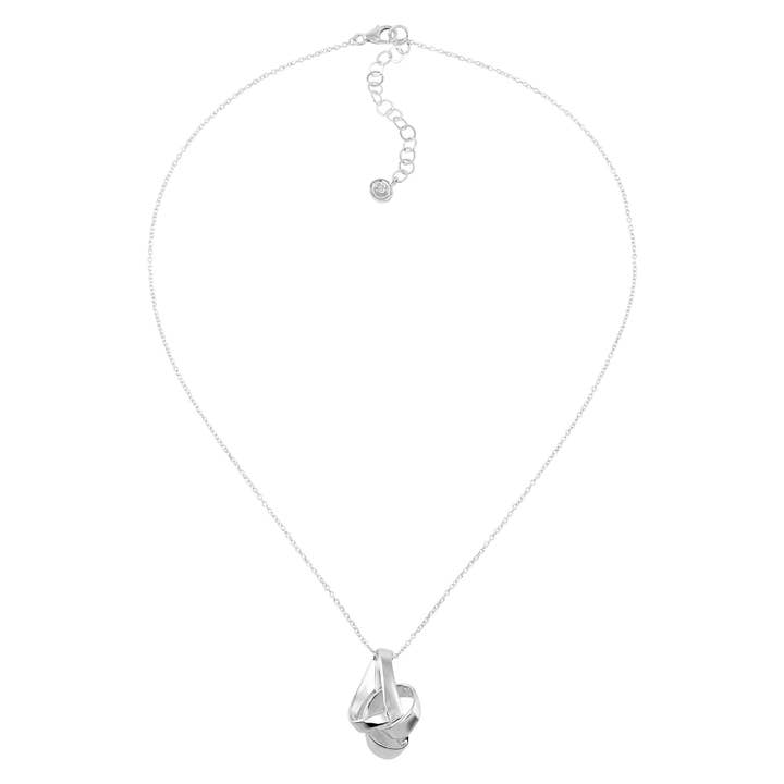 Silpada 'Tied Up' Pendant Sterling Silver Necklace