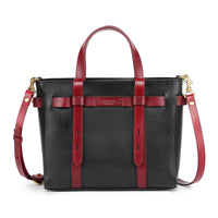 Old Trend Westland Leather Mini Tote Bag - Black