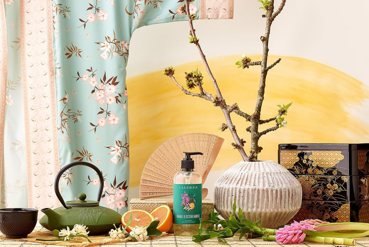 Caldrea Orange Blossom Bamboo Hand Soap with Aloe Vera & Olive Oil