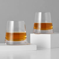 Viski Raye™ Burke Crystal Whiskey Glasses - Set of 2