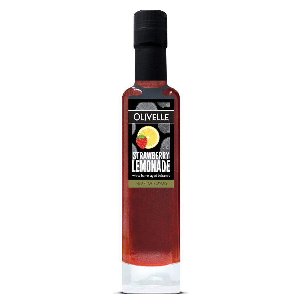 Olivelle Strawberry Lemonade White Barrel Aged Balsamic 100ml.