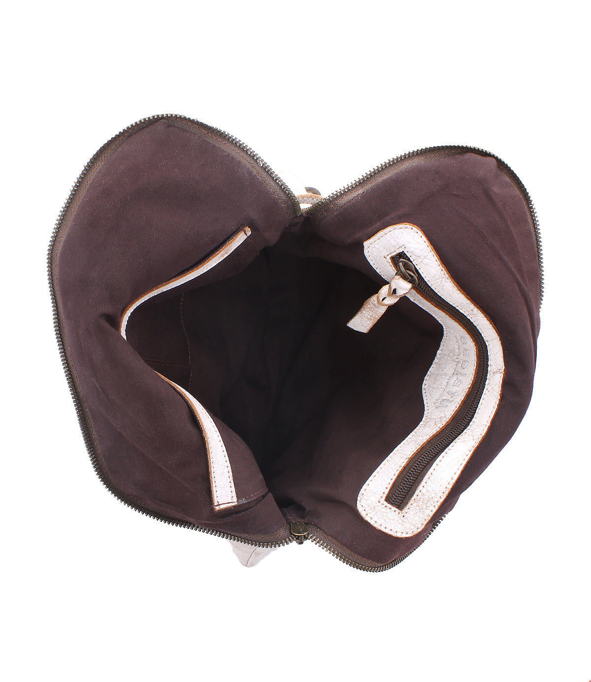 Bed Stu Aiken Leather Crossbody Icicle Rustic Nectar Lux