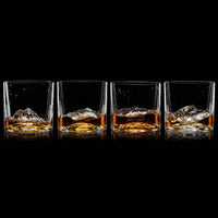 Liiton The American Peaks Whiskey Glasses - Set of 4