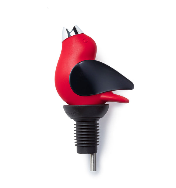 Chirpy Top Wine Pourer by Gurgle Pot
