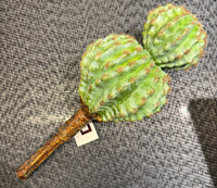 Artificial Double Barrel Cactus Stem 14.5"