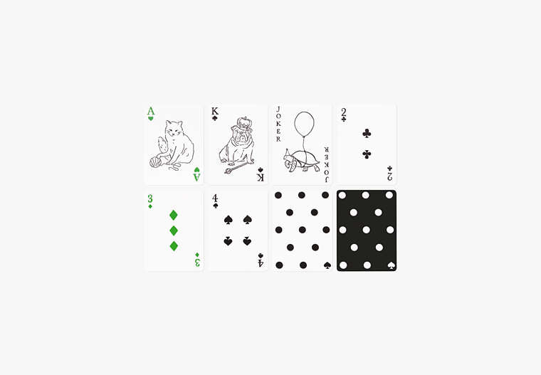 Kate Spade New York Cabana Dots Playing Cards